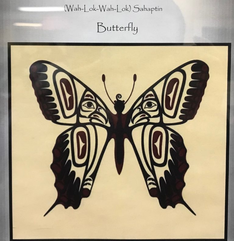 (Wah-Lok-Wah-Lok) Sahaptin Butterfly